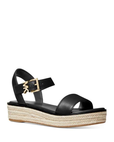 michael kors zwarte sandalen|Michael Kors sandals.